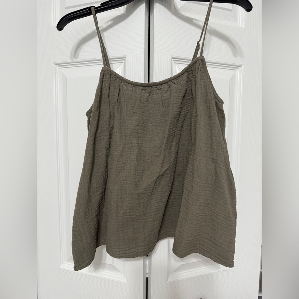 H&M Khaki Camisole Top